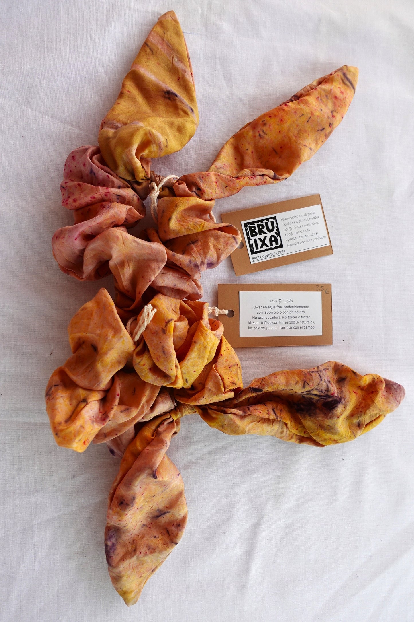 HILDA - Scrunchie seda 100%